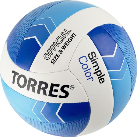 Купить Мяч волейбольный Torres Simple Color любительский р.5 в Сосенском 